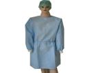 Non Woven Disposable Isolation Gown Hospital Surgical Usage Yellow Blue