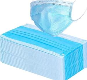China Disposable Triple Layer Surgical Mask High BFE Efficiency Easy Breathable factory