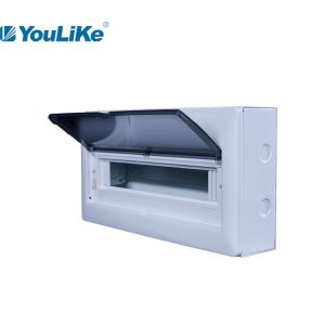 Electrical Consumer Unit Electrical Power Distribution Box IP40 18 Way Indoor