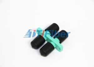 China ST Duplex Optical Fiber Adapter OM3 Aqua Plastic Housing For Telecommunication factory