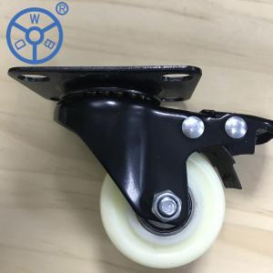 China Swivel Lock Steel Swivel Casters With 2-4 Inches Radius For Industrial factory