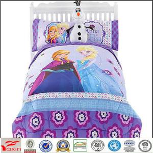 China Cartoon China children Home Textiles,OEM Disney children bedding sheet sets,Microfiber Polyester bed sets factory