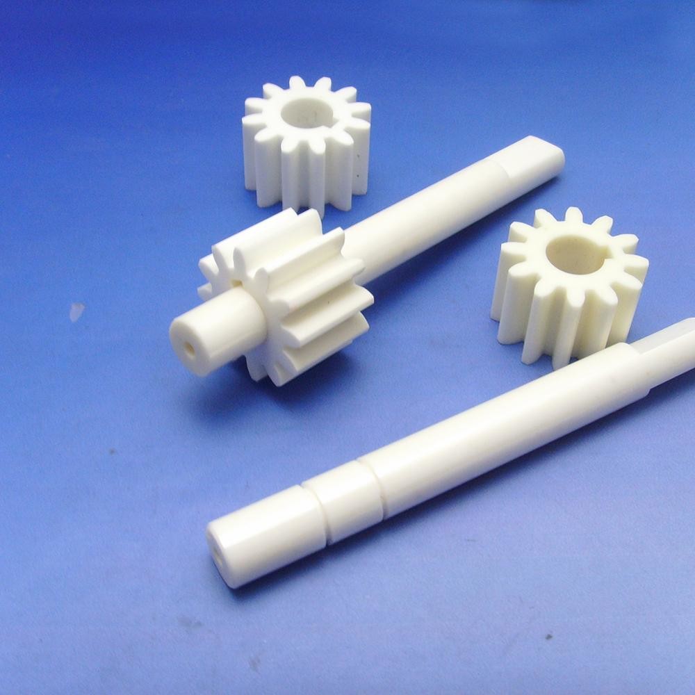 Wear Resistance Polished ±0.05mm Zirconia Ceramic Shaft