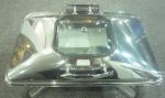 Hydraulic Glass Windowed Lid Stainless Steel Chafing Dish Full Sized 9L