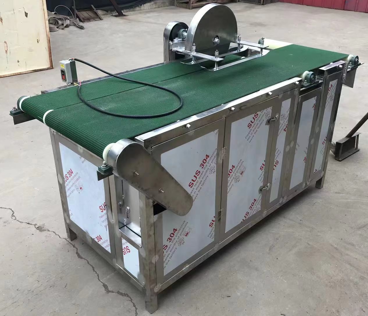 Stainless Steel Fish Fillet Cutting Machine Enema Sausage Production Line