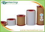 Medical Zinc Oxide Adhesive Plaster Tape Highly Breathable White / Skin Colour