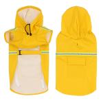 Waterproof Material Pet Raincoat Poncho Type Big Dog Clothes Pet Clothing And