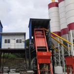 Compact Type Mobile Batching Plant 35m3/h Ready Mix Concrete Plant