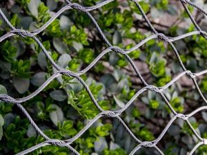China 316L High Strength Stainless Steel Cable Mesh Safety Netting factory