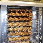 SS201 Electric Chicken Rotisserie Oven 6 Rods Roasted Chicken Maker