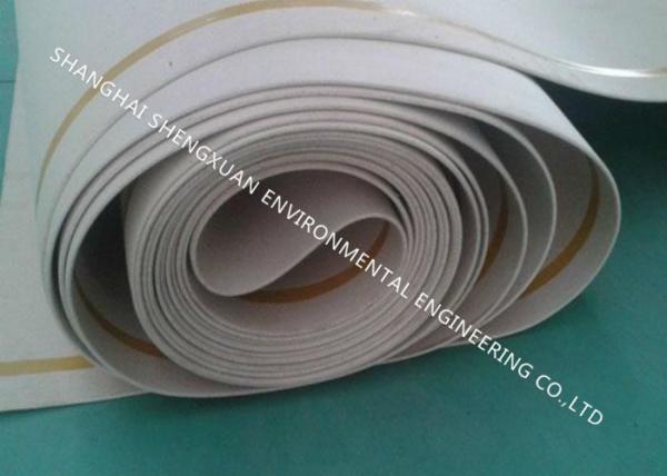 4 Ply Solid Weave Air Slide Cloth , 4-8 mm Thickness Belting Fabric For Cement