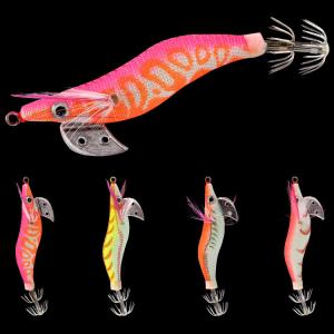 China Squid Hook Plastic Fake Fishing Lures Baits 4PCS/Pack factory