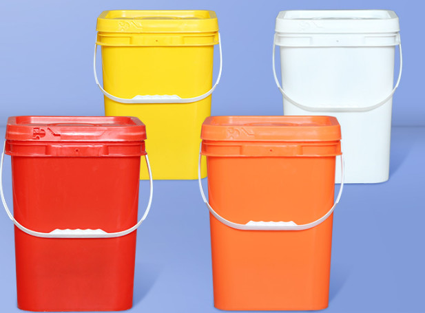 China Handle Included White Square Plastic Vessel for Enhanced Functionality factory