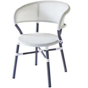 China Textilene Bistro Dining Chairs factory