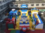 Super Wings Bounce Playground Theme Park Cartoon Indoor Inflatable Play Area