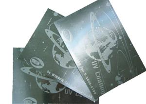 China Low Odour UV Silk Screen Over Printing Varnish Abrasive Varnish 100-300 LPI Printing Line factory