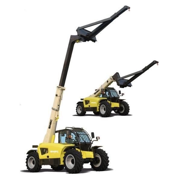 4X4 7m Four Wheel Steering 3 ton 4 ton Lifting Height Telehandler Telescopic
