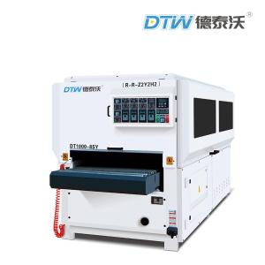 China DTW Plywood Brush Sanding Machine With Belt Sander DT1000-8SY for Surface Profile Sanding factory