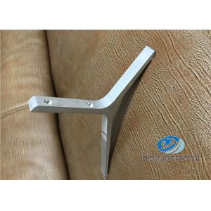 160Mpa Strength No Scratch Industrial Aluminium Profile With Milling And Cutting