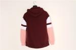 60% Cotton 40% Polyester Casual Hoodies Womens Autumn Winter Color Matching