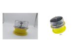 IP68 High Building Aircraft Warning Lights Die Casting Aluminum Lamp Body 3.7V