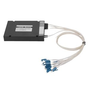 Dual Fiber 4 Channels CWDM Mux Demux 1270 to 1330nm 1.0dB Typical IL LC UPC ABS