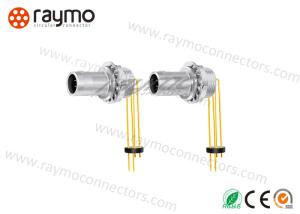 China 4pin Male Circular Push Pull Connectors Harsh Environmental Resistance High Performance factory