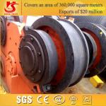 Chinese manufacture forged overhead travelling bridge crane wheels