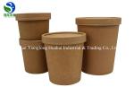 2020 Disposable Kraft paper bowl biodegradable food container Eco-friendly food