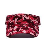 Safety Velcro Sports Sun Visor Cap Cotton Twill Ball Adjustable Sun Hats For Men