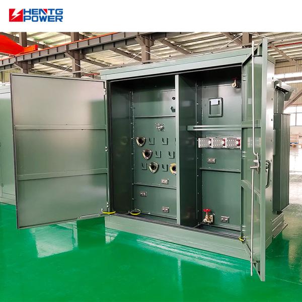 500kVA 3 Phase Pad Mounted Electrical Transformer Weatherproof Oil Immersed