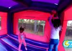 Attractive Colorful Adult Size Bounce House Digital Printing For School