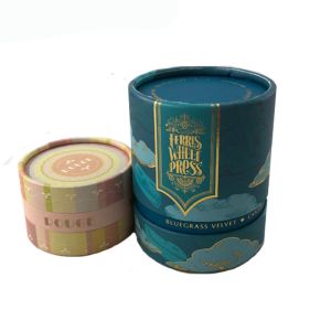 Elegant Cosmetic Tube Packaging / Paper Chapstick Tubes Film Lamination