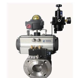 China Stainless Steel Fixed Pneumatic Ball Valve DN15 - DN50 Thread Connection factory