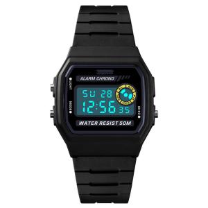 China New Promotion Watch EL Light Cheap Watch Digital Plastic Watch 1413 factory
