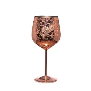 China Unbreakable Stemmed 18 Oz Stainless Steel Wine For Glasse Red White Wine factory