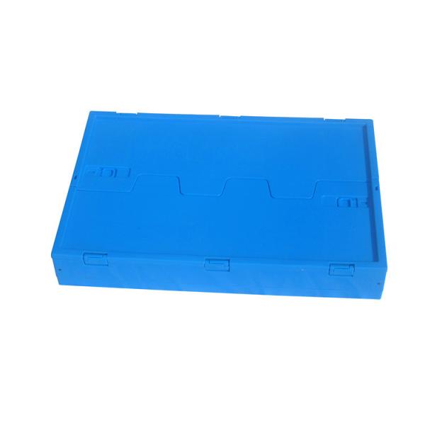 Lightweight Foldable Plastic Container 600*400 Mm Virgin Polypropylene Foods Loading