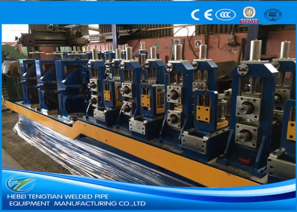 Precision Tube Mill Stable Pipe Milling Machine For Construction , Welded Tube