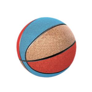 China Renewable Custom Cork Basketball Balls Antislip Ageing Resistance Size 7 factory