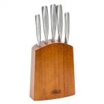 Unique Design Bamboo Kitchen Knife Set With Block FDA SGS Certificate