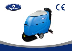 China Great Brush Pressure Walk Behind Floor Scrubber Machine With 500W Traction Motor factory