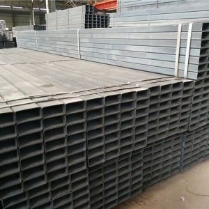Q345E Black grey Square Rectangular Seamless Steel Pipes