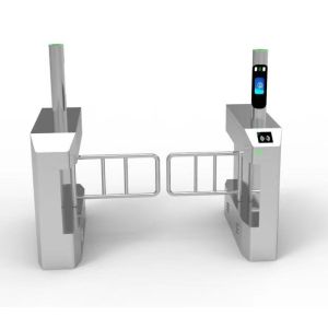 Face Recognition Infrared Thermoter Automatic System Turnstile 30 Degree Filed