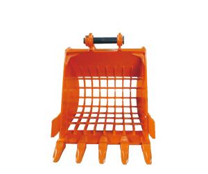 Mini Shovel 1T Excavator Skeleton Bucket For Ship