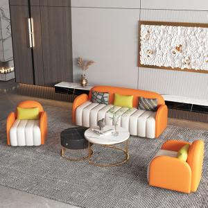 China Sectional Leather Living Room Sofas factory
