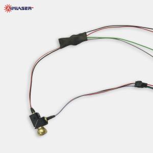 China Coaxial Dual Beam Laser Diode Module 405nm 520nm 1 - 5mW Blue And Green Lasers factory