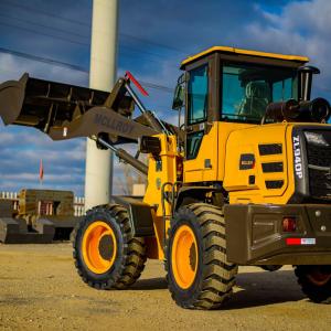 China Articulated 3 Ton Wheel Loader With Bucket Automatic Transmission factory