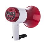 30W Rechargeable USB/TF Handheld Megaphone Blue-White/Red-White Reach Outdoor up