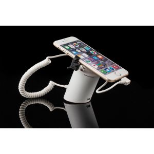 China COMER magnetic stands anti-theft display system for mobile security gripper holders with alarm factory