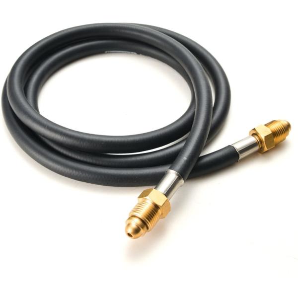 12' Argon CO2 Flow Meter Regulator Hose for Mig Tig Inert Gas Welding 5/8" UNF